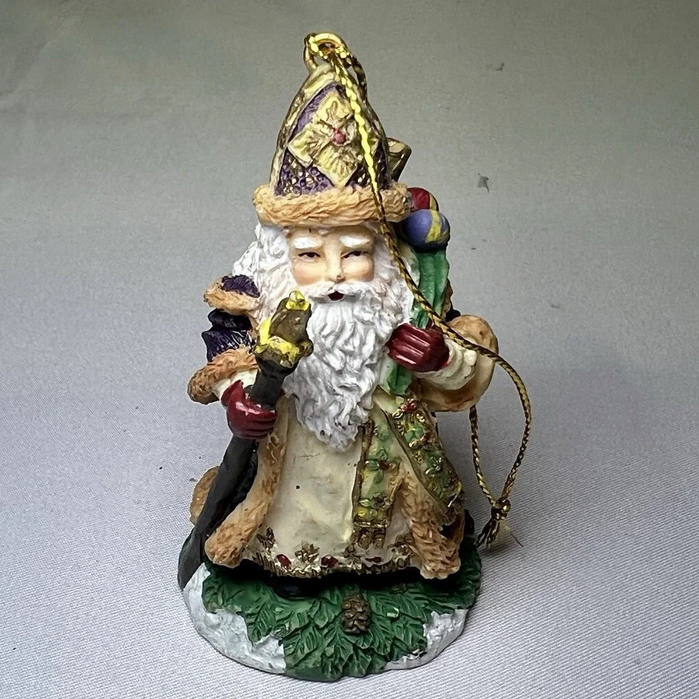 Lot of 5 Vintage 1990s World‎ International Santa Claus Christmas Collection